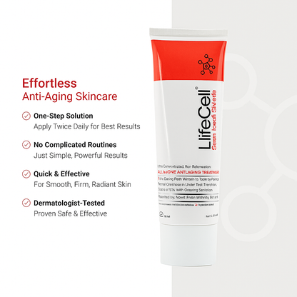 Lifecell Anti-Aging Treatment 2.54 oz – Advanced Skin Renewal & Wrinkle Reduction Cream